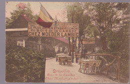 Cpa Bruxelles Café Bois De La Cambre  1922   MARCOVICI - Cafés, Hôtels, Restaurants