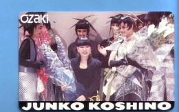 Japan Japon Telefonkarte Phonecard -  Girl Femme Women Frau  Ozaki - Personnages
