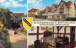 ANGLETERRE - Stratford-Upon-Avon - Shakespeare's Birthplace - Carte Postale Ancienne - Stratford Upon Avon