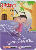 France - Magnet Publicitaire - Magasins Intermarché & Ecomarché - Zigos Club - Septembre - Advertising