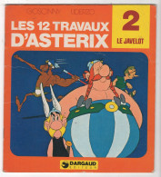 LES  12 TRAVAUX D'ASTERIX - N°2 - LE JAVELOT - GOSCINNT - UDERZO - DARGAUD - 1976 - Rareté - Asterix