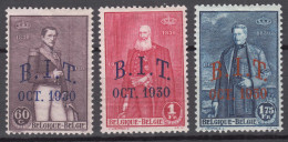Belgium 1930 Mi#288-290 Mint Hinged - Unused Stamps