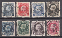 Belgium Small Montenez 1921/1922/1924/1925 Used - 1921-1925 Montenez Pequeño