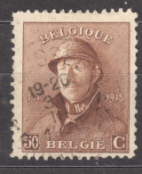 Belgium 1919 Helmet Mi#154 Used - 1919-1920 Roi Casqué