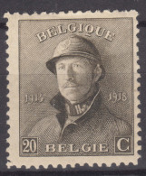 Belgium 1919 Helmet Mi#150 Mint Hinged - 1919-1920 Behelmter König