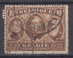 Belgium 1915 Mi#128 Perf. 14 Used - 1915-1920 Albert I