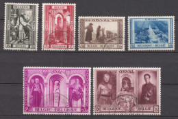 Belgium 1939 Orval Mi#514-519 Used - Used Stamps