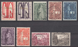 Belgium 1928 Orval Mi#235-243 Used - Gebraucht