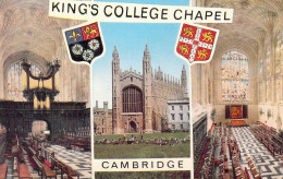 ANGLETERRE - Cambridge - King's College Chapel - Carte Postale Ancienne - Cambridge