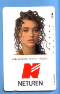 Japan Japon Telefonkarte Phonecard -  Girl Femme Women Frau Neturen - Personnages
