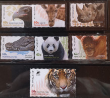 Australien 2012 Zootiere 6v** + 60c** Sumatra Tiger - Mint Stamps