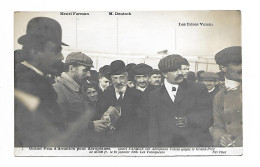 Grand Prix D'Aviation Pour Aéroplanes  Henri Farman Sur Aétoplane Voisin  Gagne Le Grand Prix - Aviateurs