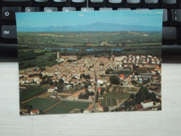 Cp COULEUR NEUVE ANNEES 1980 - Roquemaure (Gard) Vue Générale Par Avion. - Roquemaure