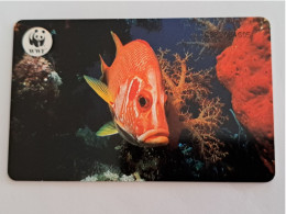 NETHERLANDS / WWF/WNF / CHIP/ FISH   /  ADVERTISING /DIFFICULT CARD /  HFL 2,50 / CRD 531  MINT !!  ** 13722** - Privées