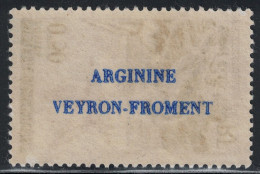 ST PIERRE ET MIQUELON - N°364 - VERSO PUB LABORATOIRE - ARGININE VEYRON-FROMENT  - SANS TRACE DE CHARNIERE. - Nuevos