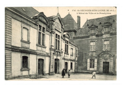 SAINT GEORGES SUR LOIRE L'HOTEL DE VILLE ET LE PRESBYTERE - Saint Georges Sur Loire