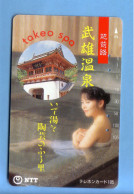 Japan Japon Telefonkarte Phonecard -  Girl Femme Women Frau NTT 391 - 126 - Personen