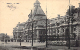 BELGIQUE - TOURNAI - La Gare - Carte Postale Ancienne - Tournai