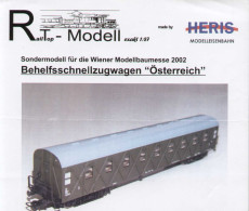 Catalogue RailTop-onLine 2002 Info Neuheiten HERIS HO 1:87 - Duits