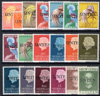 Netherlands New Guinea 1962 West New Guinea UNTEA Set Type I Unmounted Mint. - Netherlands New Guinea