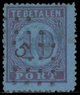 Netherlands Postage Due 1870 10c Perf 13 Fine Used. - Postage Due