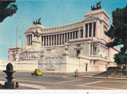 CARTOLINA  ROMA,LAZIO-MONUMENTO A VITTORIO EMANUELE II-STORIA,MEMORIA,CULTURA,RELIGIONE,BELLA ITALIA,VIAGGIATA 1960 - Altare Della Patria