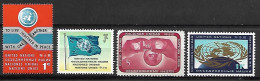 NATIONS - UNIES    -    1962 .  Y&T N° 100 à 103 ** .   Série Complète. - Unused Stamps