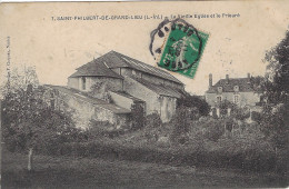 LOIRE ATLANTIQUE 44. SAINT PHILIBERT DE GRAND LIEU LA VIEILLE EGLISE ET LE PRIEURE - Saint-Philbert-de-Grand-Lieu