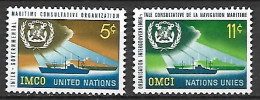 NATIONS - UNIES    -    1964 .  Y&T N° 119 / 120 ** .  Navigation Maritime  /  Bateaux. - Ongebruikt
