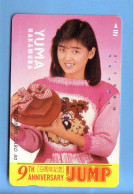 Japan Japon Telefonkarte Phonecard -  Girl Femme Women Frau Yuma Nakamura - Personnages