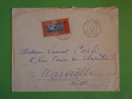 BU21 DAHOMEY   BELLE  LETTRE RR CIE FRAISSINET BATEAU VAPEUR 1933 COTONOU  A MARSEILLE  FRANCE++ AFF .INTERESSANT+ - Briefe U. Dokumente