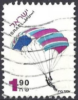 Israel 1996 - Mi 1363 - YT 1308 ( Sport :  Paragliding ) - Gebraucht (ohne Tabs)