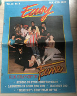Revue SPEAK-EASY Janvier 1983 Thème- Danse Film Fame - Fame - ABC & Numbers