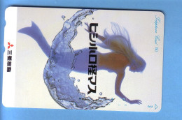 Japan Japon Telefonkarte Phonecard -  Girl Femme Women Frau Meerjungfrau Mermaid - Personen