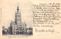 BELGIQUE - TIRLEMONT - Eglise Notre Dame Du Lac - Carte Postale Ancienne - Tienen