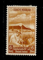 Turkey 1938, Michel 1031, */MH - Nuovi
