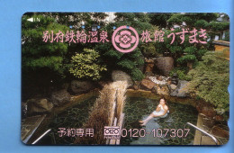 Japan Japon Telefonkarte Phonecard -  Girl Femme Women Frau - Personnages