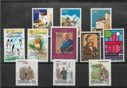 C4054 - Lot Timbres Neufs** Liechtenstein - Sammlungen