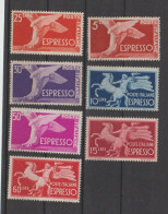Italia E 20-26  1945 Espresso Serie Nuova - Poste Exprèsse/pneumatique