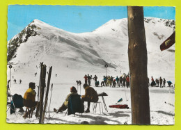 65 VALLEE D'AURE SAINT LARY Vers Lannemezan N°4241 Vue Sur Les Pistes De L'Ecole De Ski En 1965 Skieurs VOIR DOS - Vielle Aure