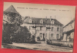 89 - VENOY---Domaine De Pontagny --Tel N° 1 - Venoy