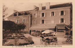 29 LE POULDU         Jardin De L'Hôtel Des Grands Sables    TB PLAN.  Env; 1930.      RARE - Le Pouldu