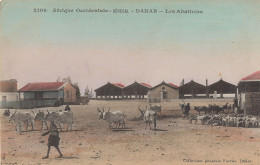 Dakar Senegal Abbatoirs Abattoir Antique African Postcard - Non Classés