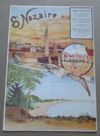 44  SAINT-NAZAIRE -  A LA BELLE EPOQUE REPRODUCTION D'UNE AFFICHE ANCIENNE - Saint Nazaire