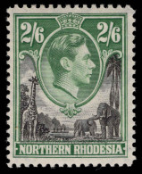 Northern Rhodesia 1938-52 2s6d Lightly Mounted Mint. - Northern Rhodesia (...-1963)