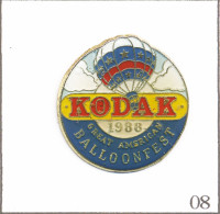 Pin's Transport - Montgolfière / Ballon Kodak Pour “Great American Balloonfest“ 1988. Non Estampillé. Epoxy. T974-08 - Luchtballons