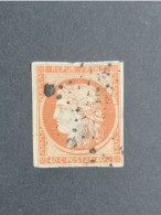 Yvert  5 Oblitéré , Petit Clair Et 2 Perforations Aiguille - 1849-1850 Ceres