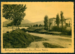 MN048 - FOLIGNO VIALE IV NOVEMBRE E FIUME TOPINO 1940 CIRCA - Foligno