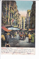Napoli - Strada Di Porto 'animée) - Napoli (Napels)