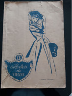 LIBRO MODA MODELLI MODES DE VIENNE JOURNAL CROQUIS ORIGINAL VIENNA CARL GOSCHL VIENNA AUSTRIA - Patronen